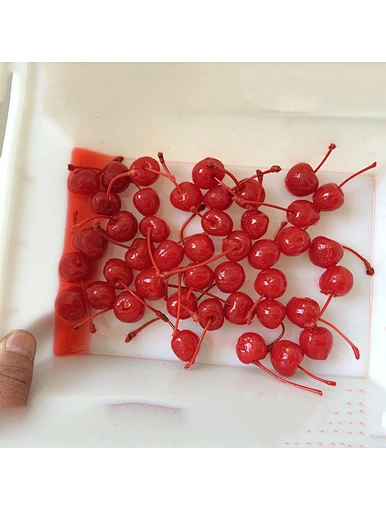 Prix usine de gros cerises en conserve biologiques cerises rouges fraîches