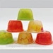 Emballage du sac assortiment de fruits japonais Gel Candy Soda Jelly Cup