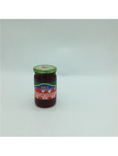 Confiture de fraises naturelle avec les meilleures fraises fraîches.