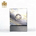 Eastbox. Luxury Embossing Candle Lid And Tray Cardboard Custom Packaging Perfume Box With Foam Insert For Gift Box