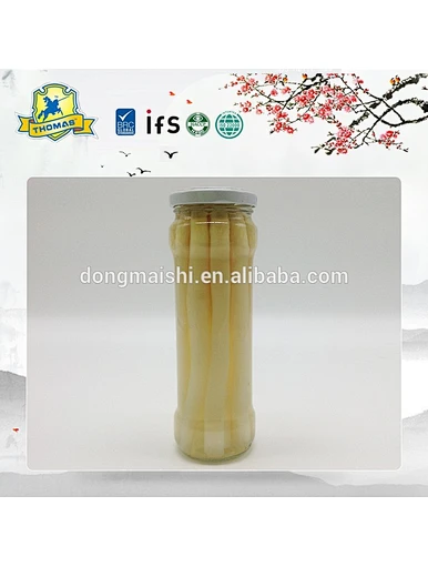 canned white asparagus spears