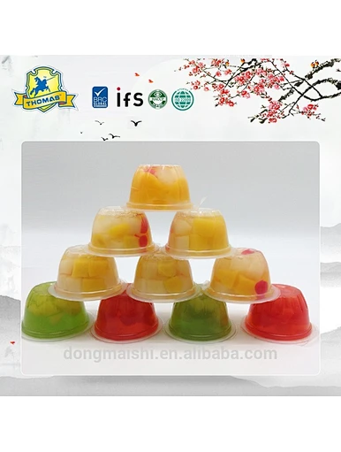 2 oz Pudding Végétalien Été Gelée de Fruits au Jalapeño.