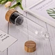 Cheapest Custom Logo Water Bottle Energy Bamboo Cover Crystal Bottle