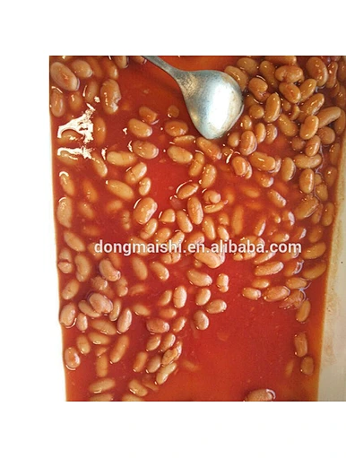 Haricots cuits en conserve de haute qualité en sauce tomate