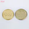 Custom Metal Gold Plated Vending Machine Token
