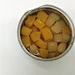 Gros Cocktail de fruits en conserve de haute qualité en salade au sirop