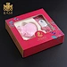 Eastbox. Cheap Custom Window Embossing UV Printing character Beauty Cosmetic Packaging Box For Soap Box With Tray Drawer Box