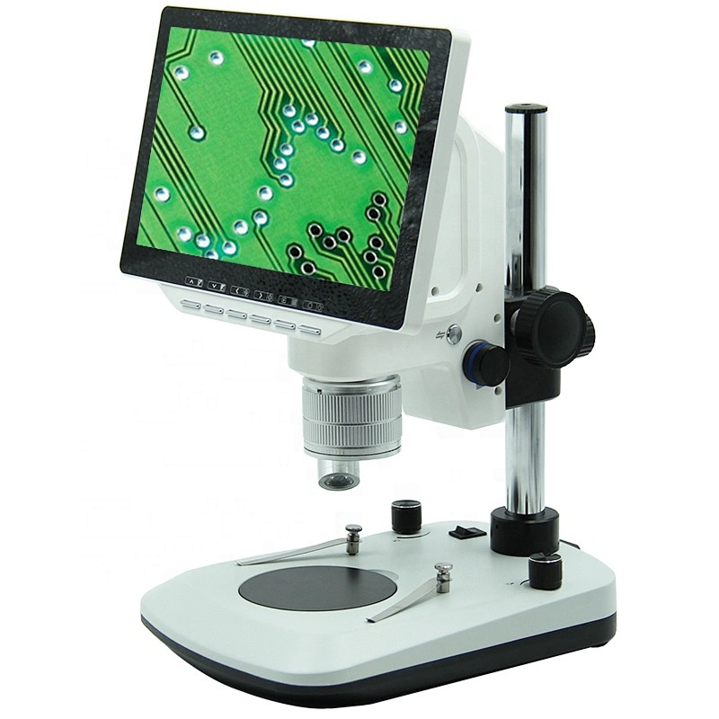 Microscópio digital estéreo LCD de 10,6