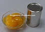 canned yellow peach halves