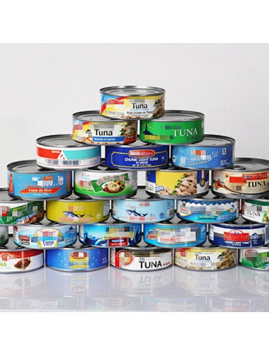Processus de préservation de l’huile pêche petite boîte manger meilleur goût thon poisson