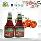Nourriture chinoise qui livre des paquets tomate Ketchup biologique