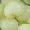 Lychees frais en conserve dans un sirop léger de 567g.