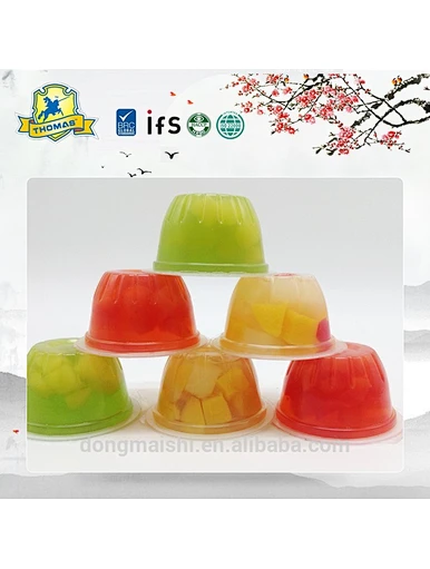 Bonbons Mini fruits tasse Dessert poudre fraise gelée bonbons