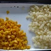 De délicieux fruits en conserve mélangés en conserve