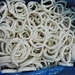 Frozen squid rings