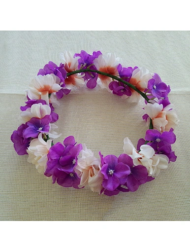Couronne fleur beau style hawaï