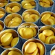 halves canned yellow peaches in light syrup