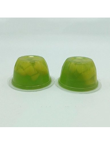 Snack santé gelée Gummy bonbons poudre gelée fraise Dessert