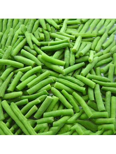 Chine gros exportation transformés congelés coupés haricots verts