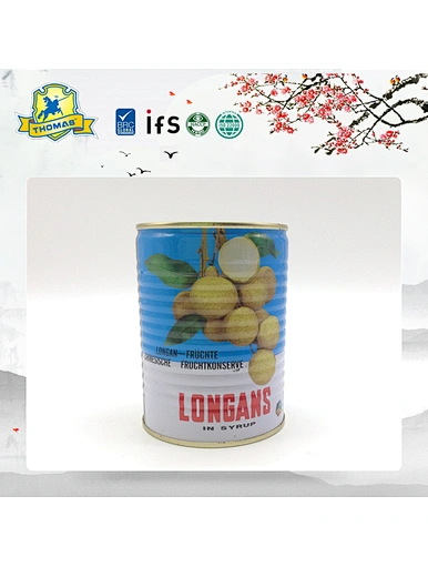 canned whole longan