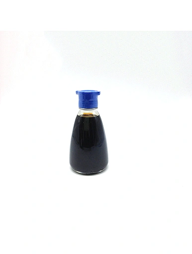 Bouteilles de 16 onces en verre de stout. Sauce soja brassée naturellement tout en étant naturelle.
