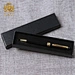 Eastbox. Cosmetic Black Pen Box Packaging, Black Luxury Paper Gift Box Packaging for fountain pen With Tray