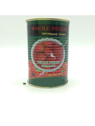 Promotionnel de haute qualité conserves de tomates pelées en étain