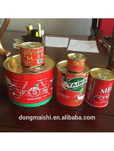 Pâte de tomate de qualité supérieure