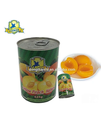 halves peach canned
