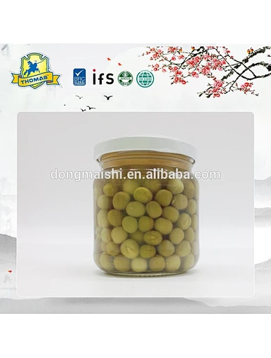 canned green peas