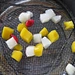 Fruit en tasse au sirop léger poire pêche jaune mandarine origine fruits mélangés
