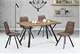 metal frame dining table