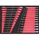 24pcs wrench set double open end one open end one flexible socket  12pcs double open end 12 pcs flexible