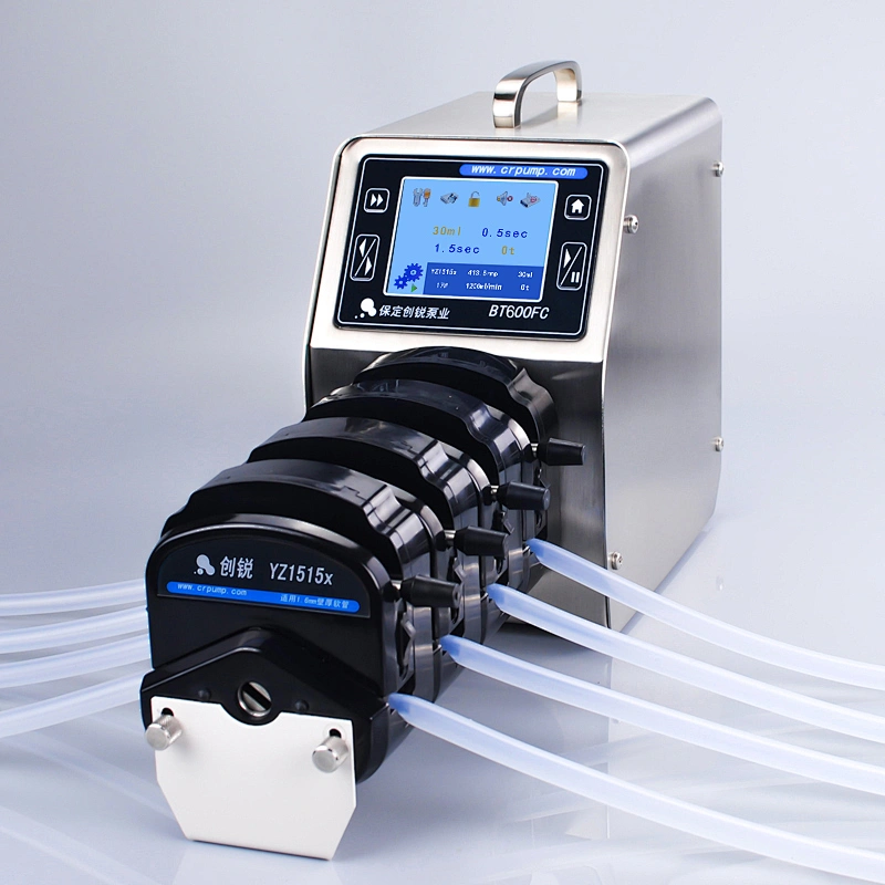 Touchscreen Filling Pump Flow Rate 0-2280ml/min