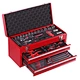 92PCS Professional Tool Set W/3-Drawer Tool Chest