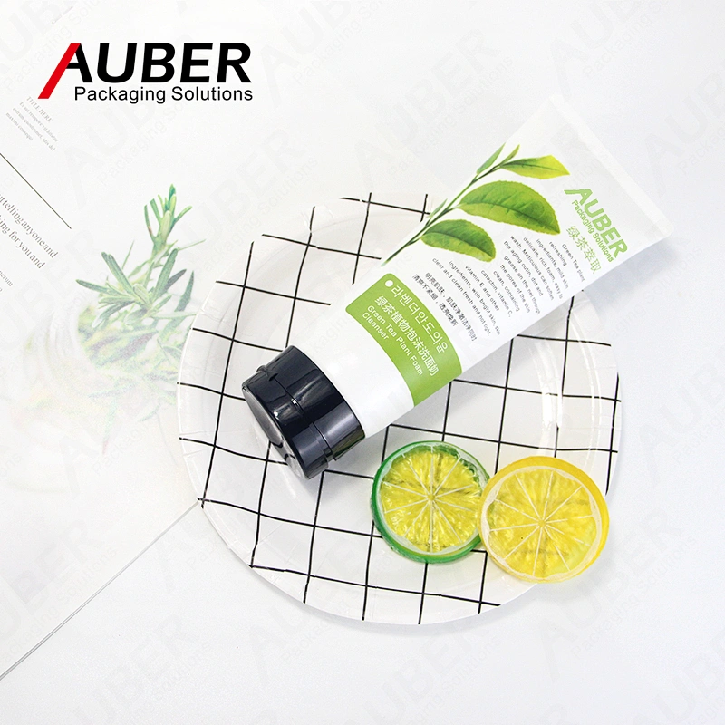Green Leaves Plastic Laminated Tubes