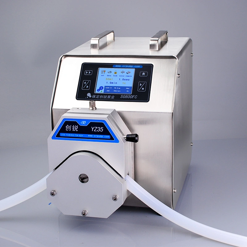 Industrial Touchscreen Filling Pump Flow Rate 0-12000ml/min