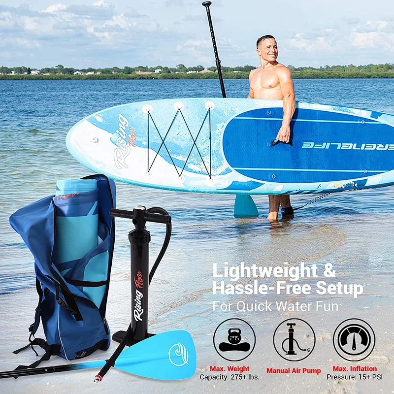 Double Layer Drop Stitch PVC Inflatable Stand Up Paddle Board For Sale