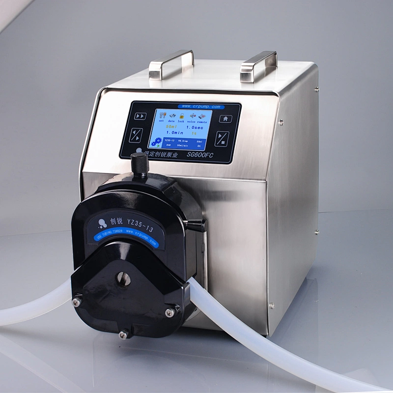 Industrial Touchscreen Filling Pump Flow Rate 0-12000ml/min