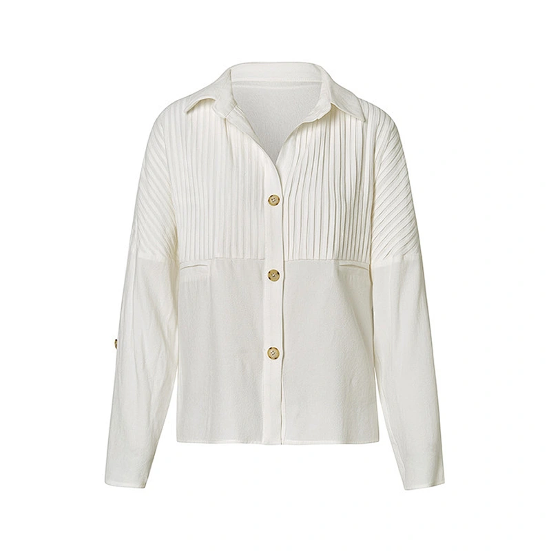 Pleated Women Blouse