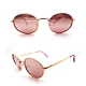 Unisex Metal High Quality Round Sunglasses For Men And Women