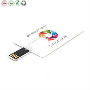 USB card with colorful printing