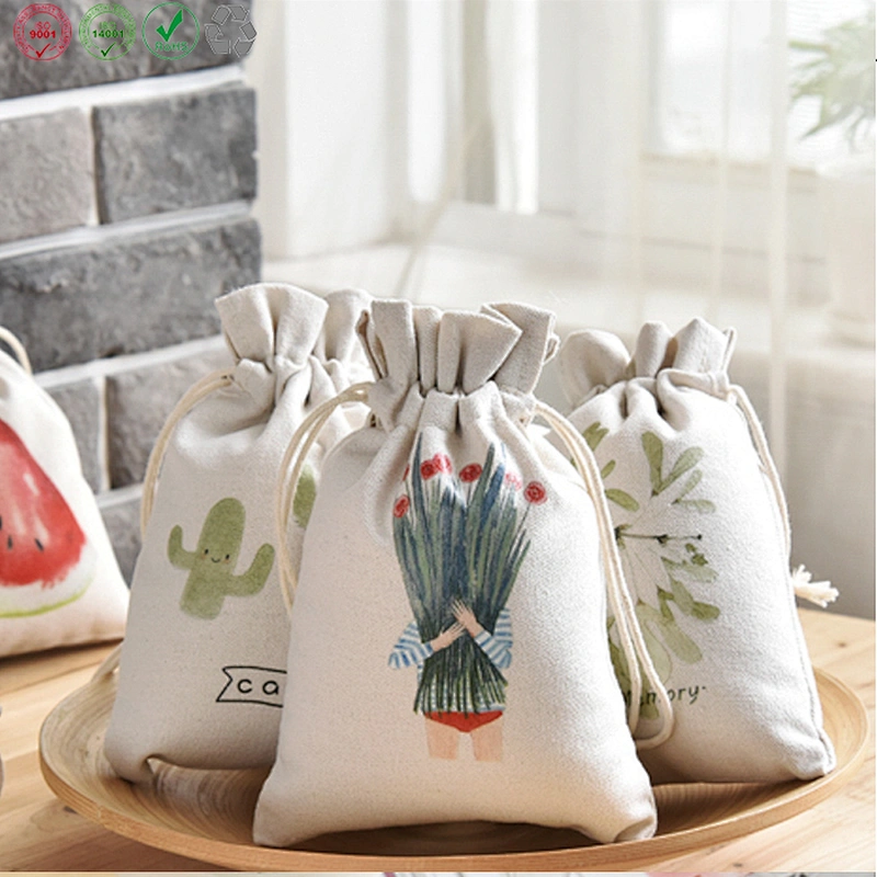 Mini drawstring gift bag