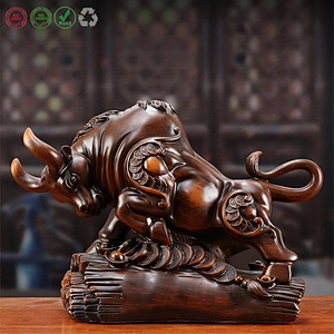 Lucky Chinese Zodiac Ox Year Figurine
