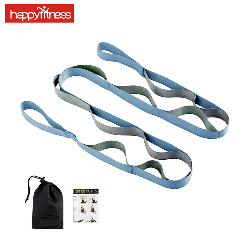 Wholesale yoga accessories full printing yoga strap