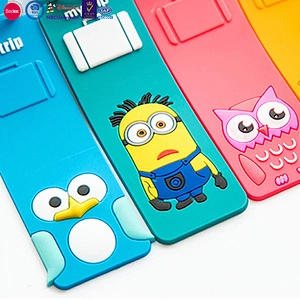 Cartoon PVC rubber luggage tag