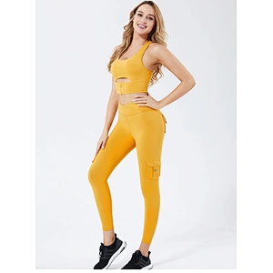 2021 brand new high waist elastic sexy gym yoga set