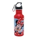  aluminum sport canteen with carabiner with multi-capacity