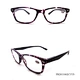 Men PC Frame Square Safety Reading Glasses
