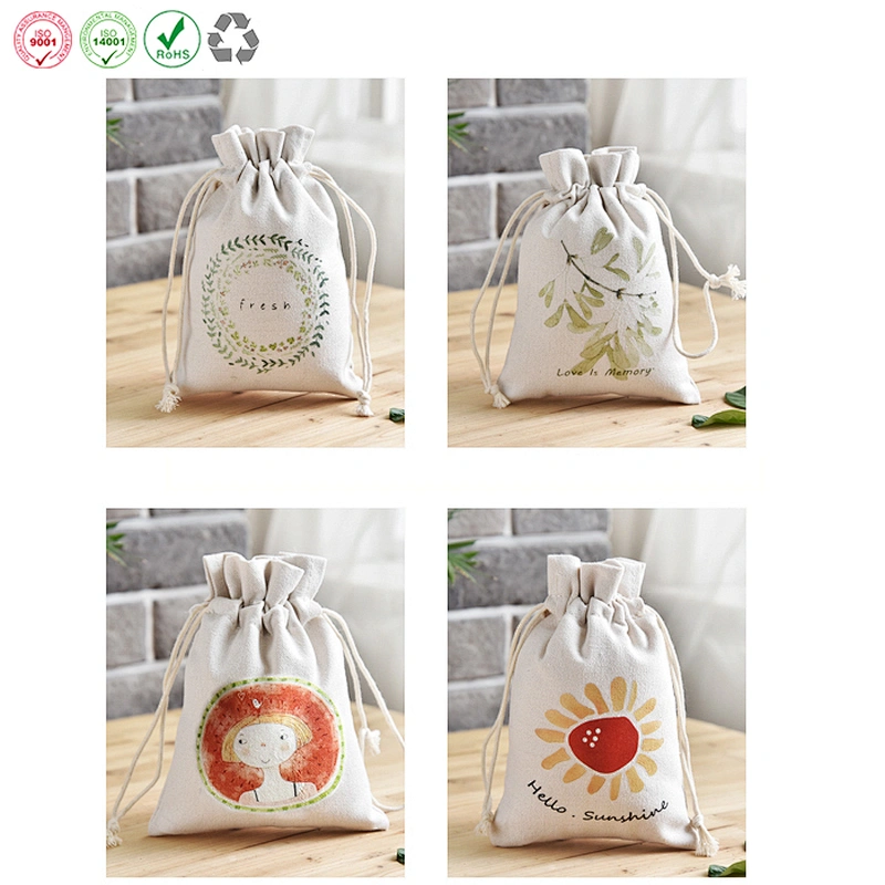 Mini drawstring gift bag